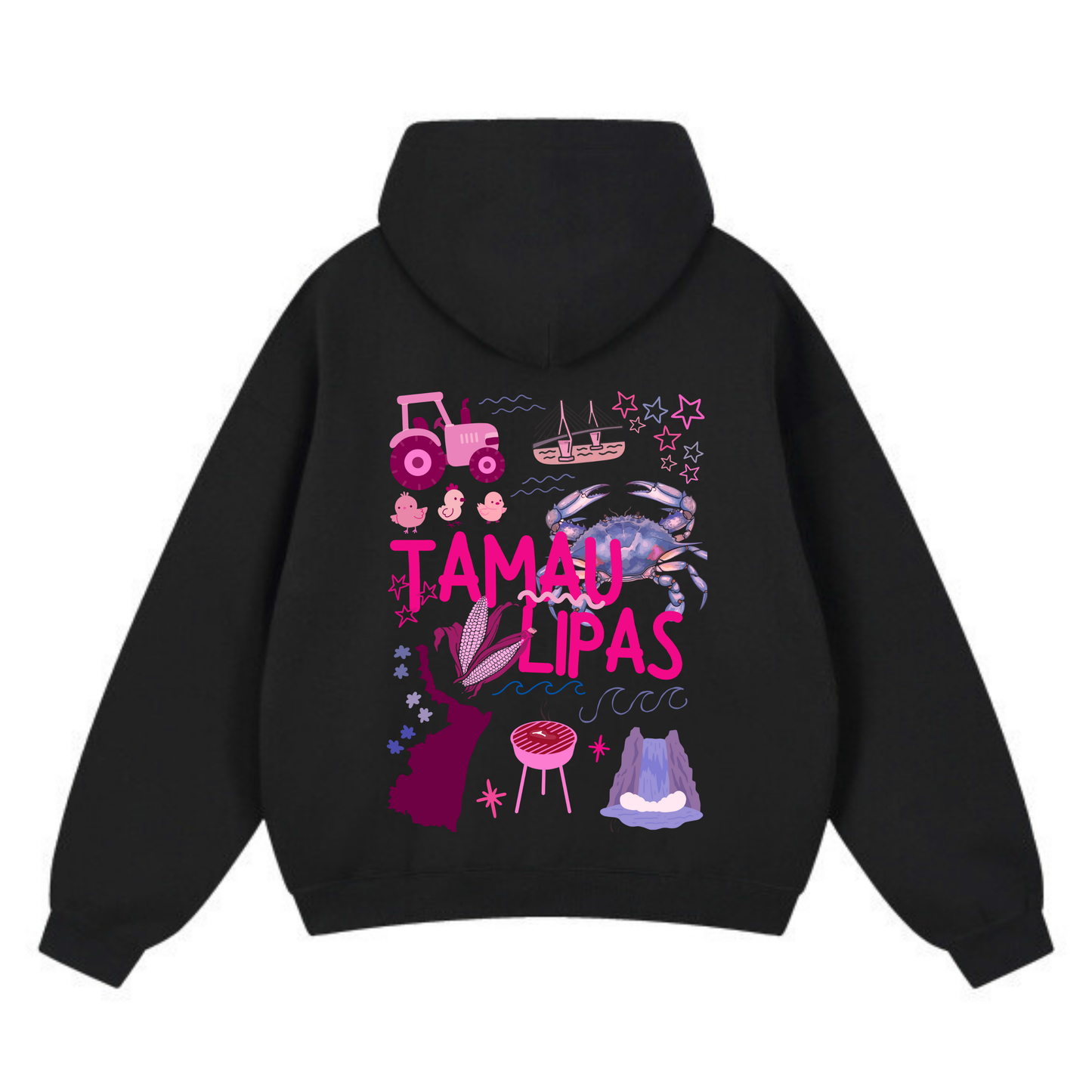 Tamaulipas Pink Herencia Sweater