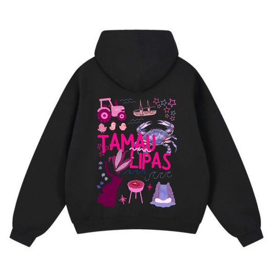 Tamaulipas Pink Herencia Sweater