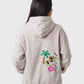 Guerrero Embroidery Patchwork Oversized Hoodie