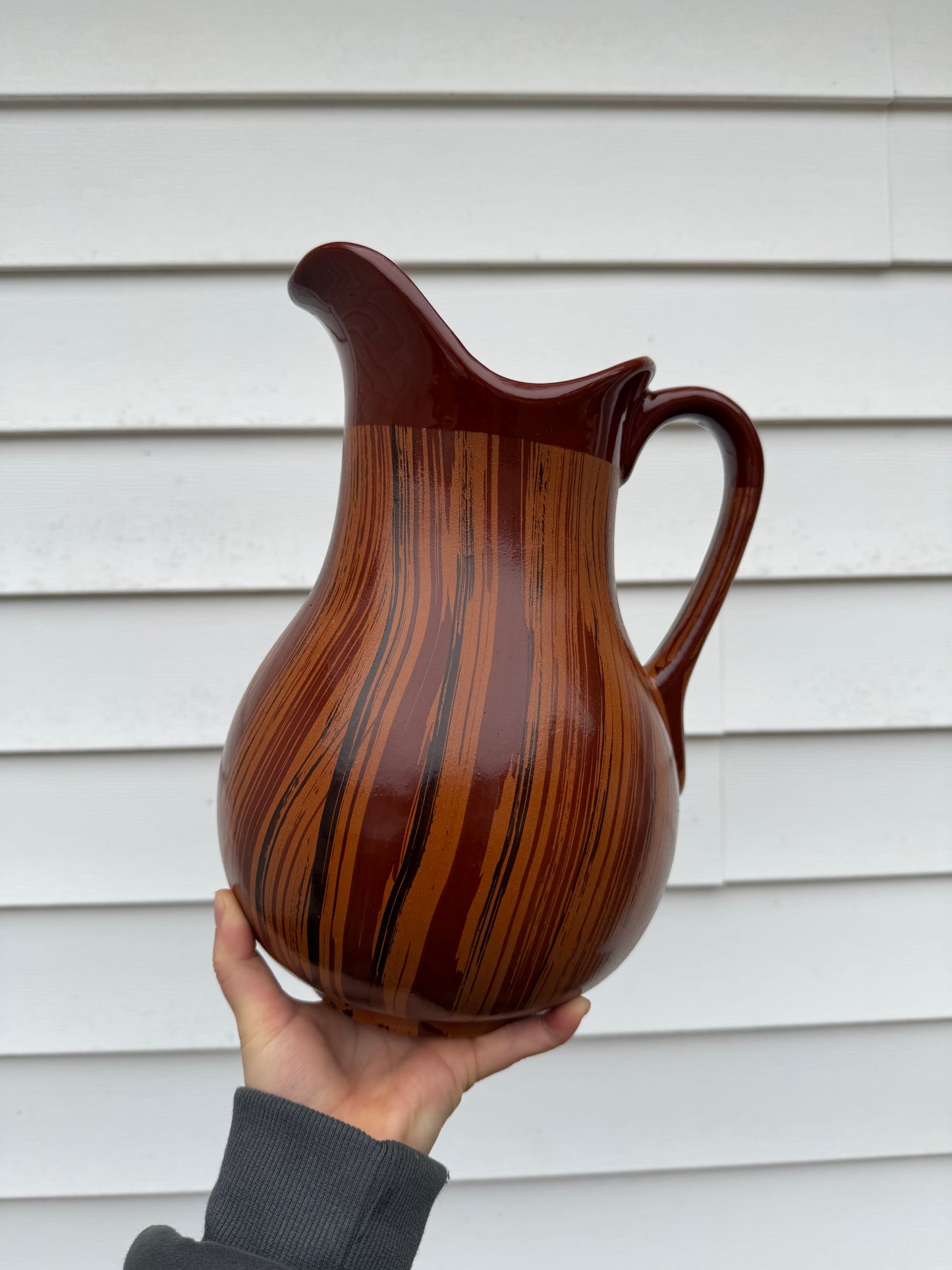 Mexican Brown Pitcher Set