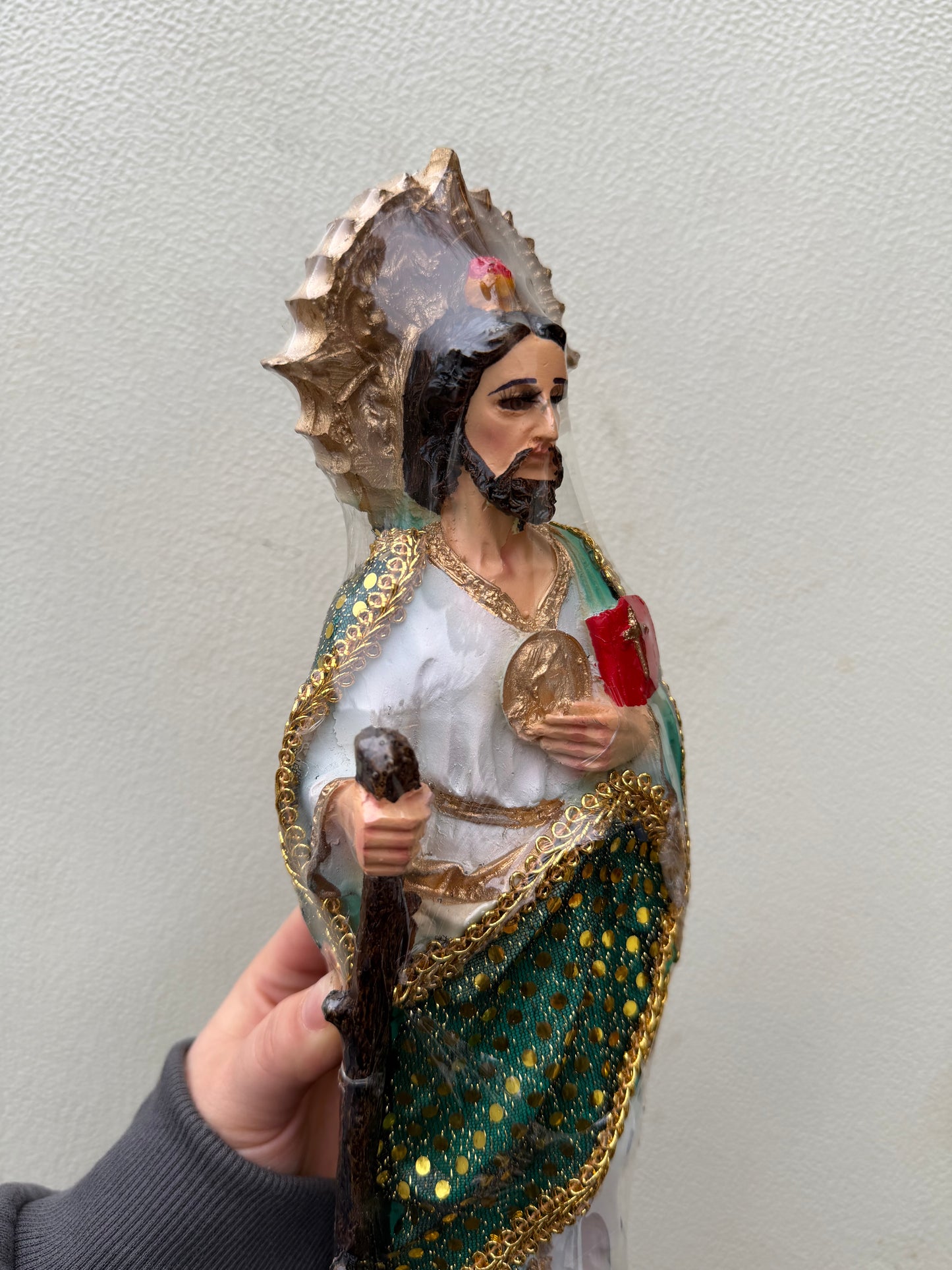 San Judas 12in Decor Statue