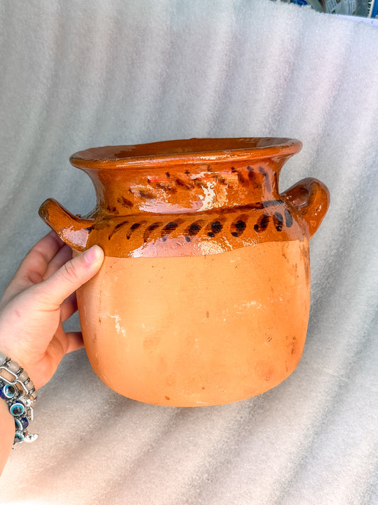 Handmade Mexican Barro Olla Pot