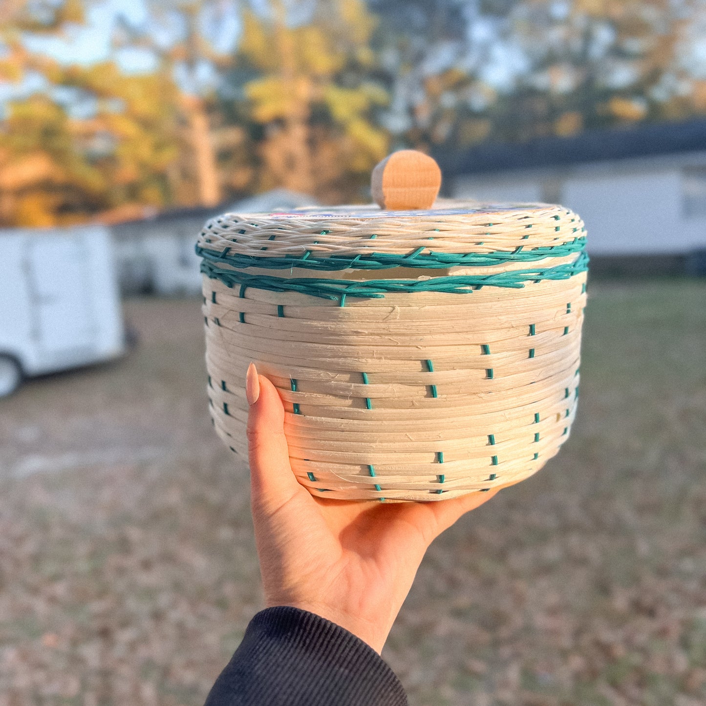 Handwoven Wicker Tortilla Warmer