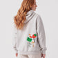 Guanajuato Embroidery Patchwork Oversized Hoodie
