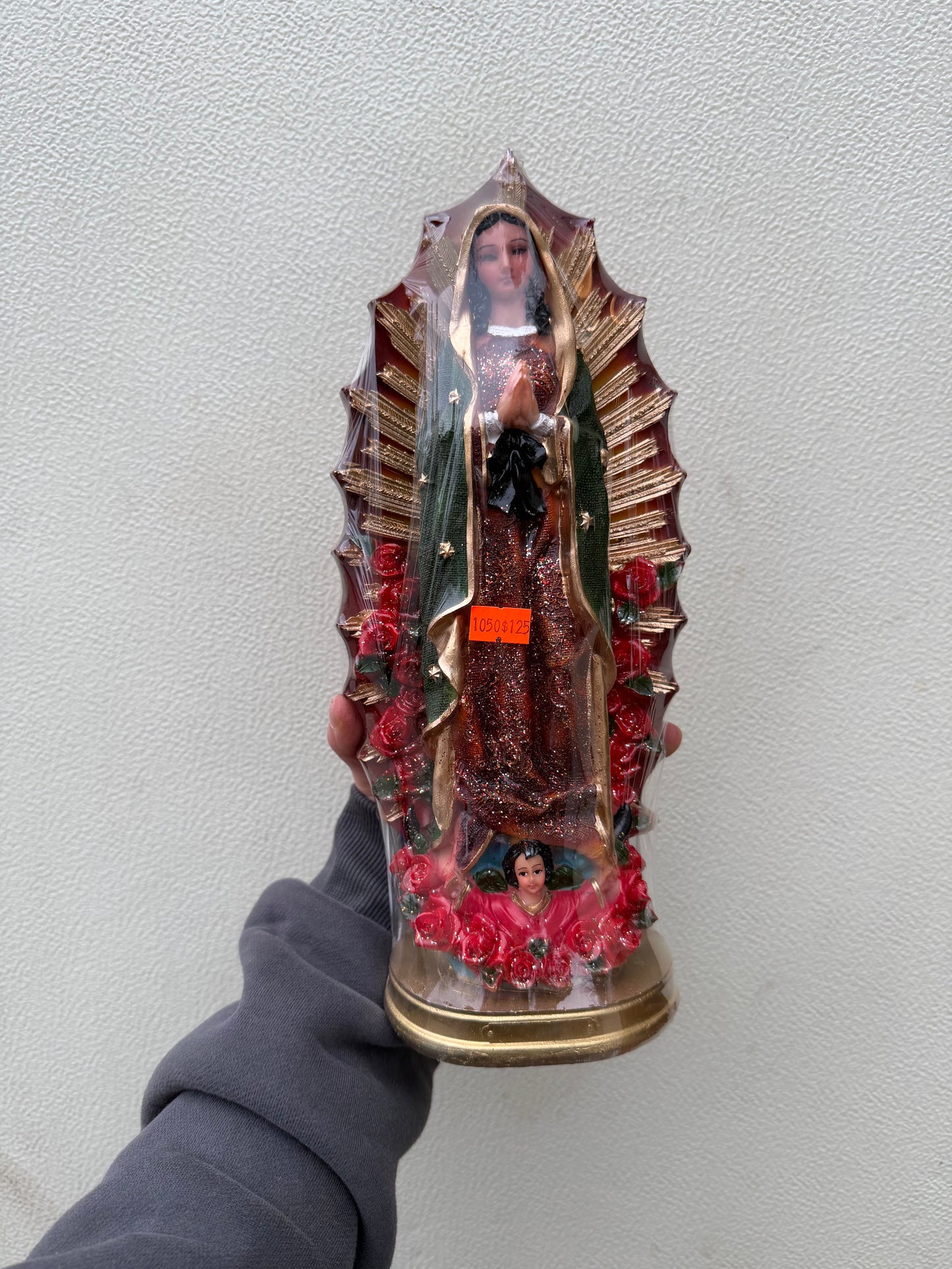 Virgen De Guadalupe 11in Decor Statue