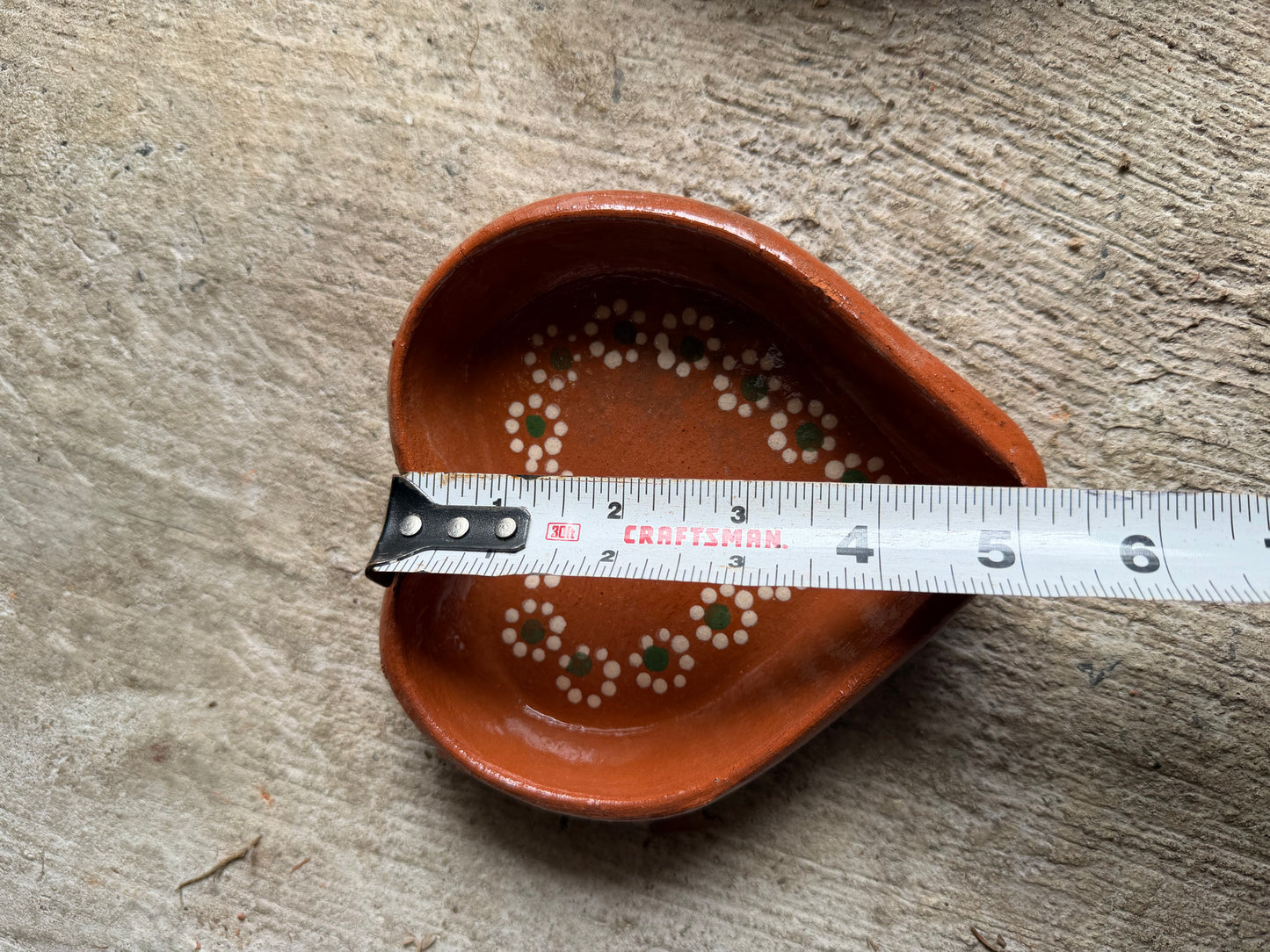 Heart-Shaped Barro Plate