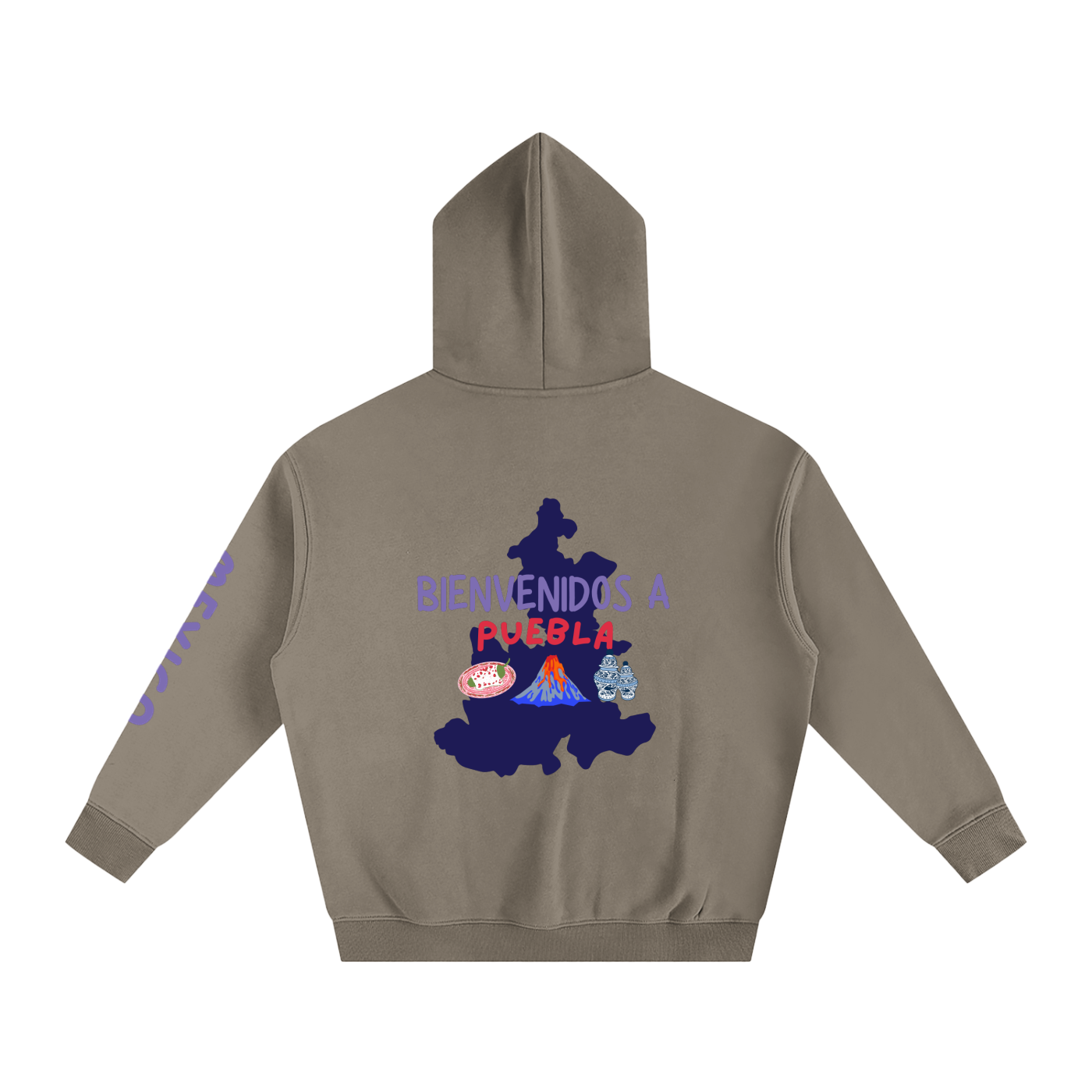 Bienvenidos a Puebla Hoodie