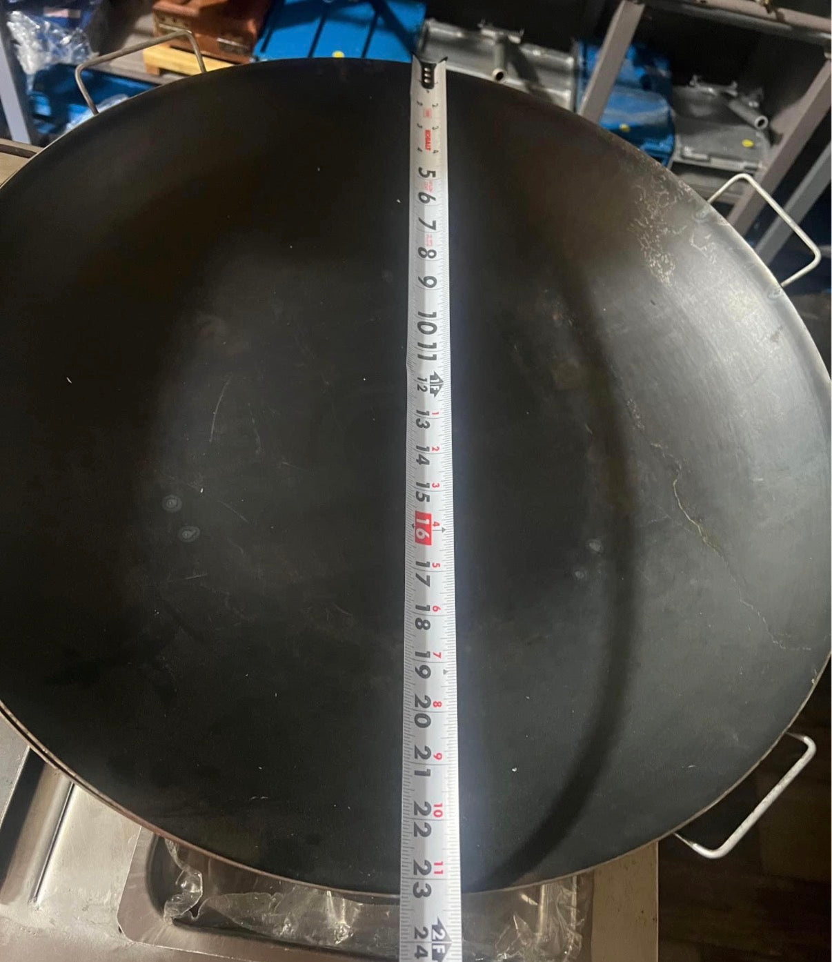 Heavy-duty Steel Discada 23" with Legs / BBQ Disc / Wok