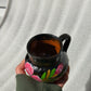 Coffee Barro Hand Painted Floral Mug