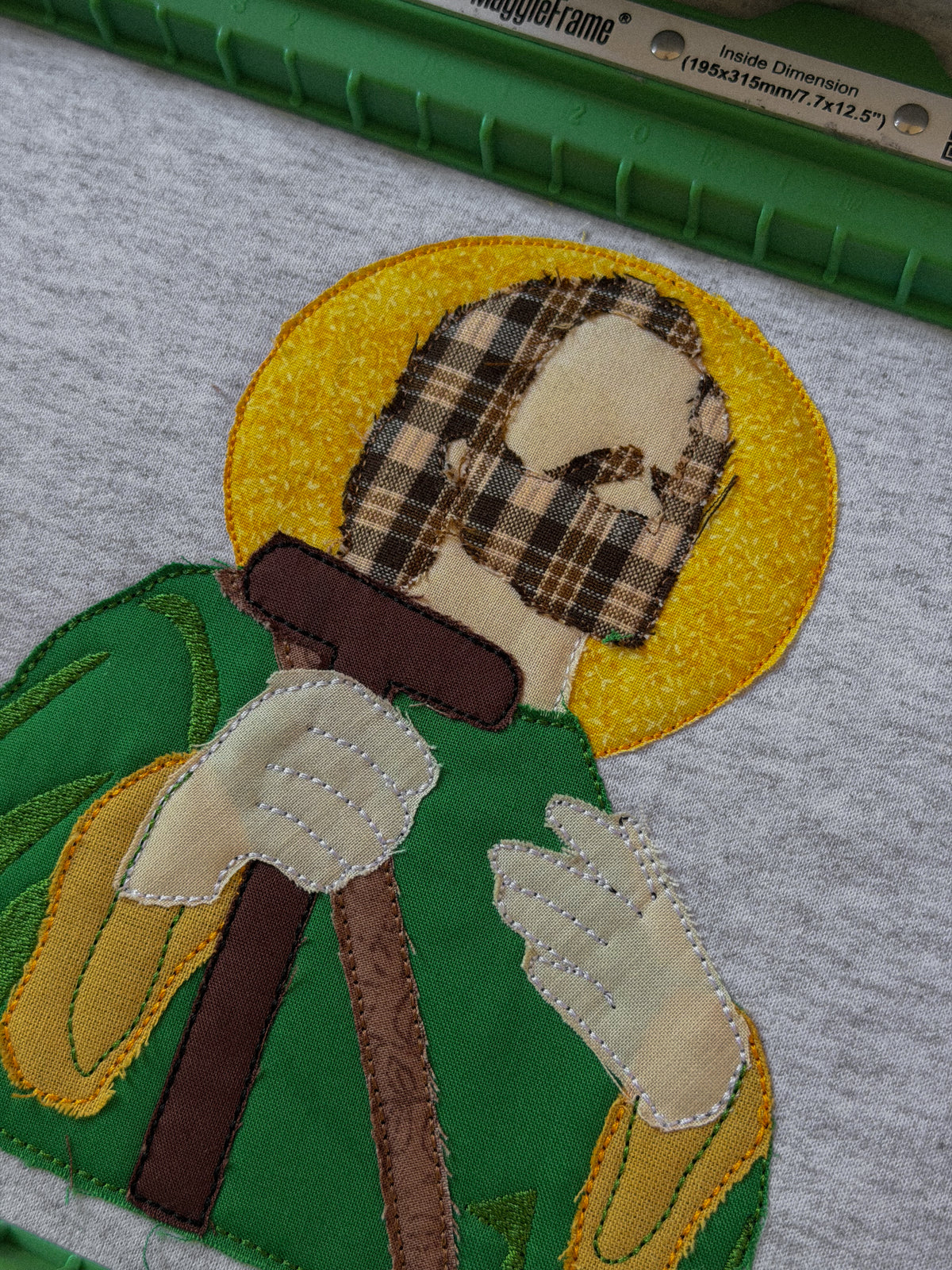 San Judas Tadeo Appliqué Hoodie