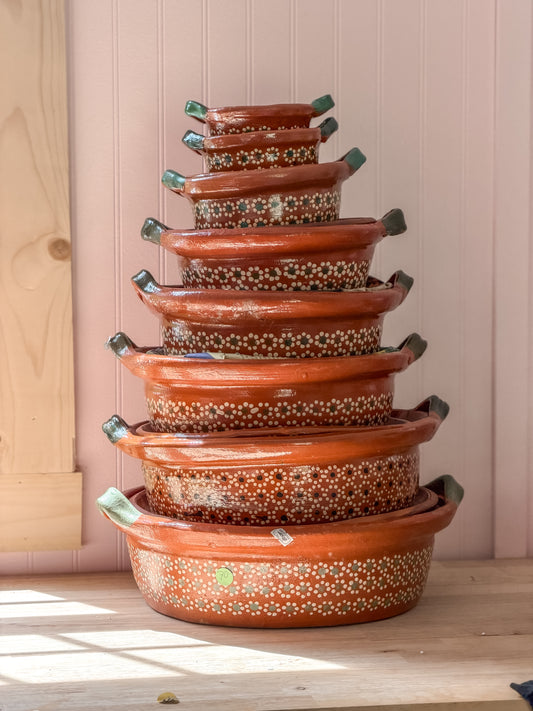 Barro Cazuela Con Tapa Sin Plomo