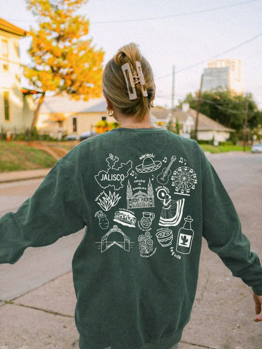 México State Sweater w/ Embroidery