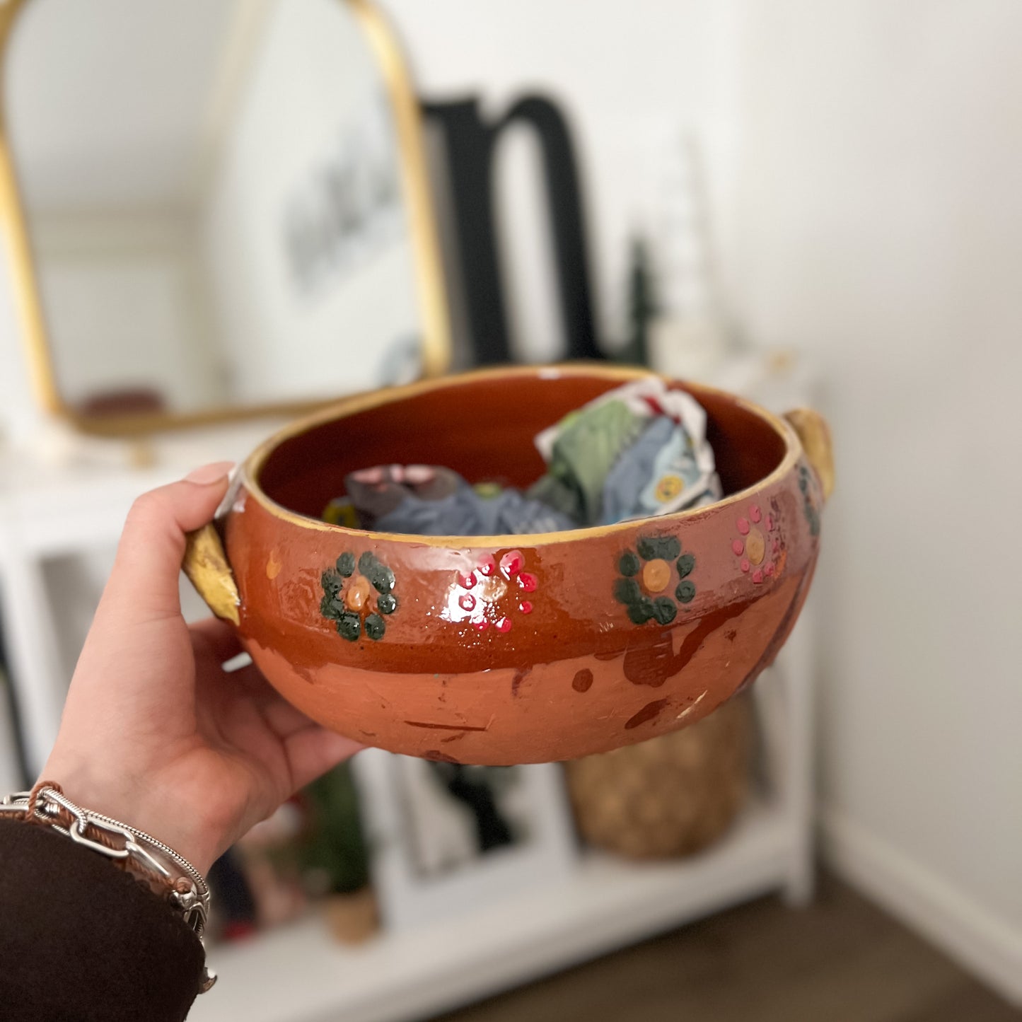 Mexican Traditional Pottery Pot