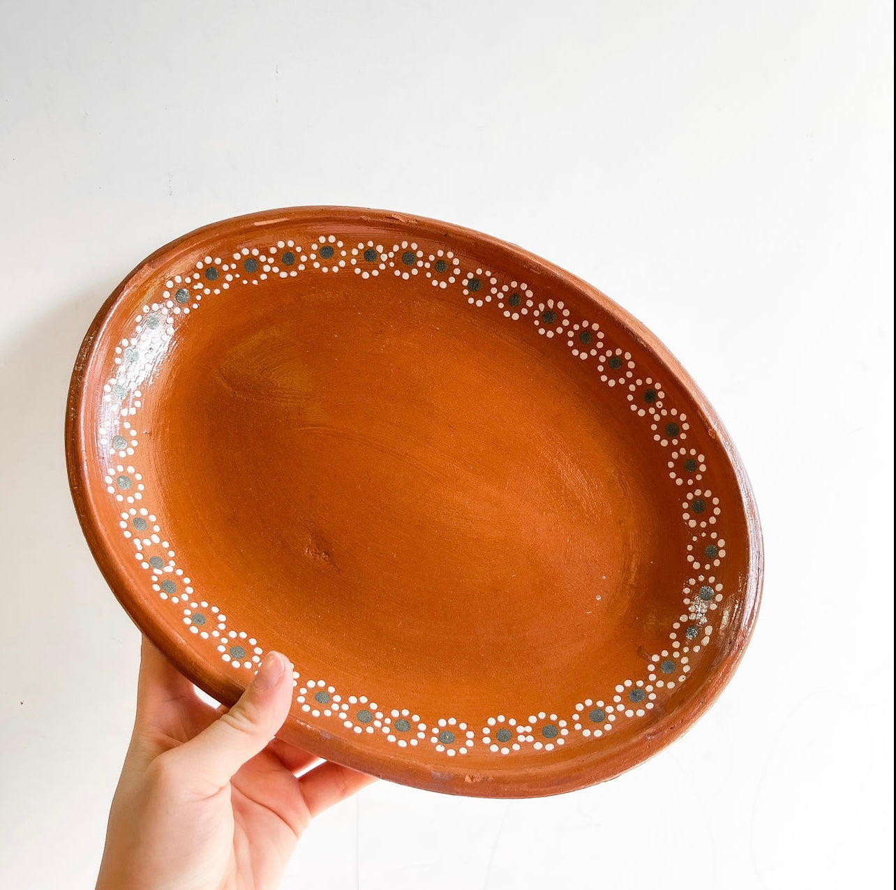 Oval Traditional Pottery Plates