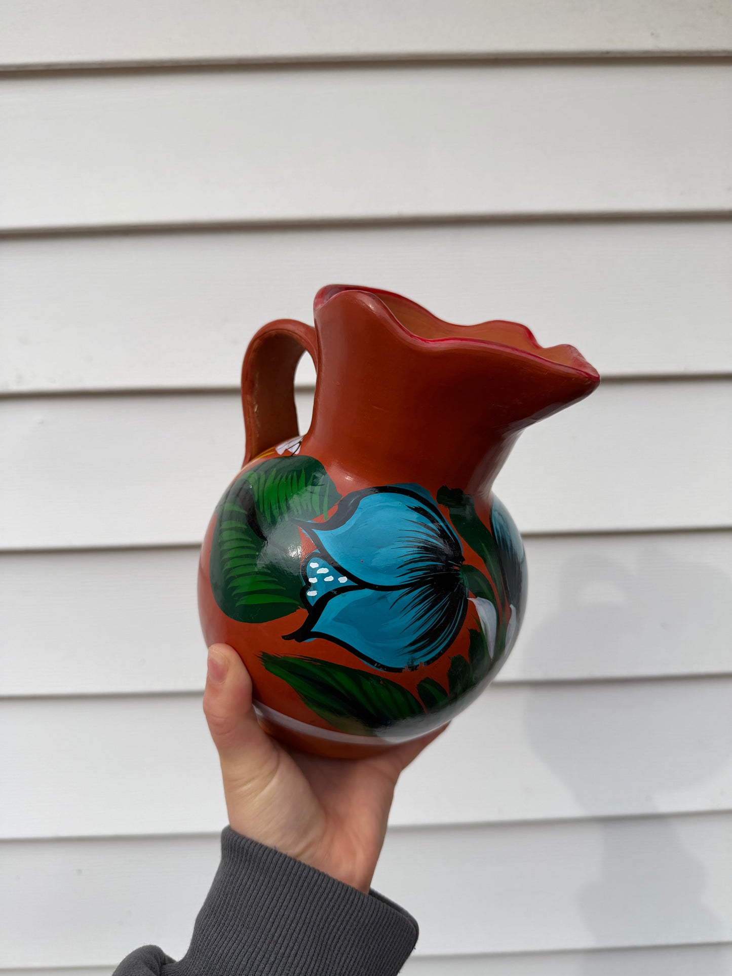 Hand-Painted Barro Pitcher