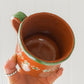 Traditional Green Trim Barro Mug