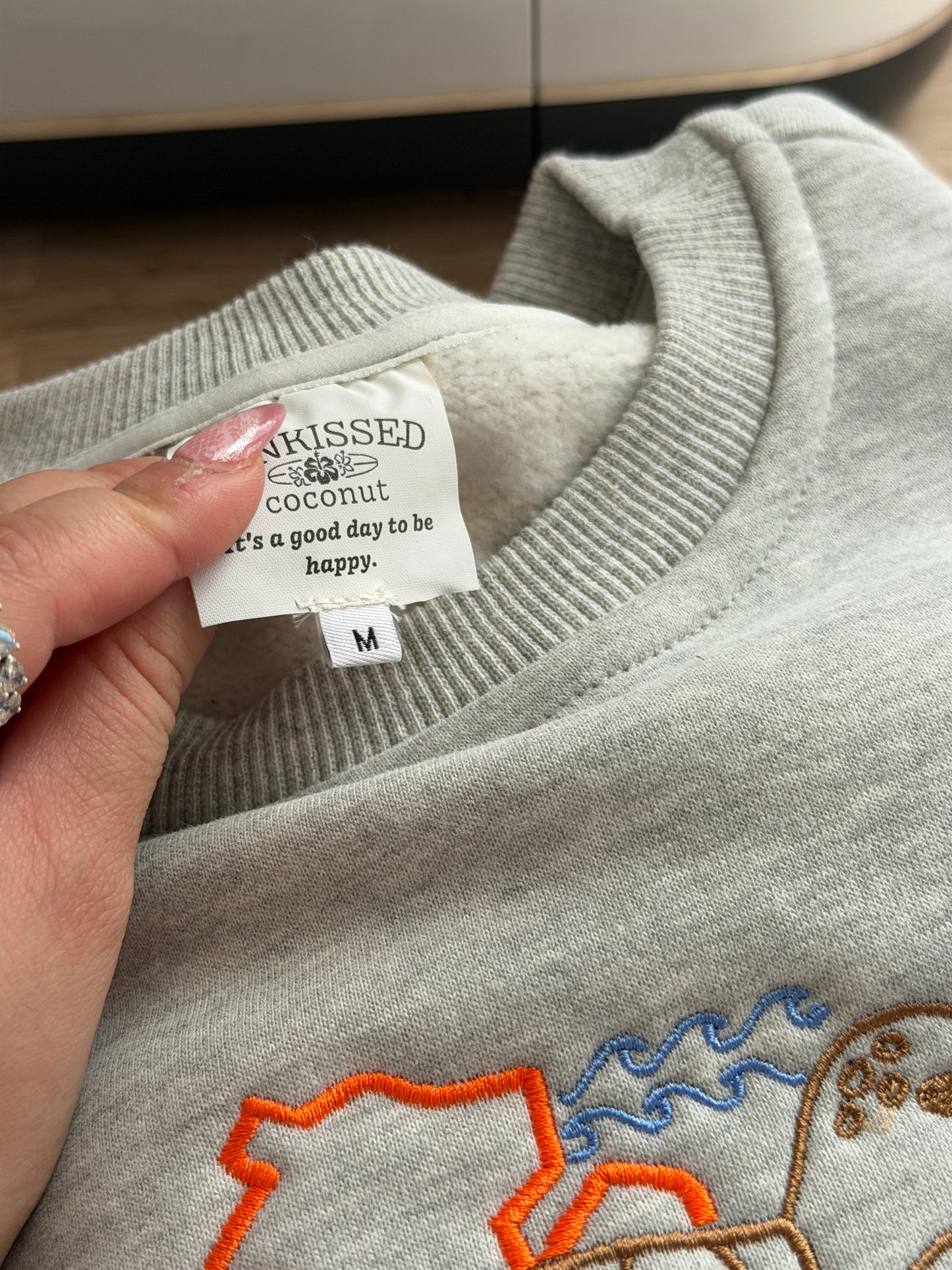 Nayarit Embroidered Sweater Medium