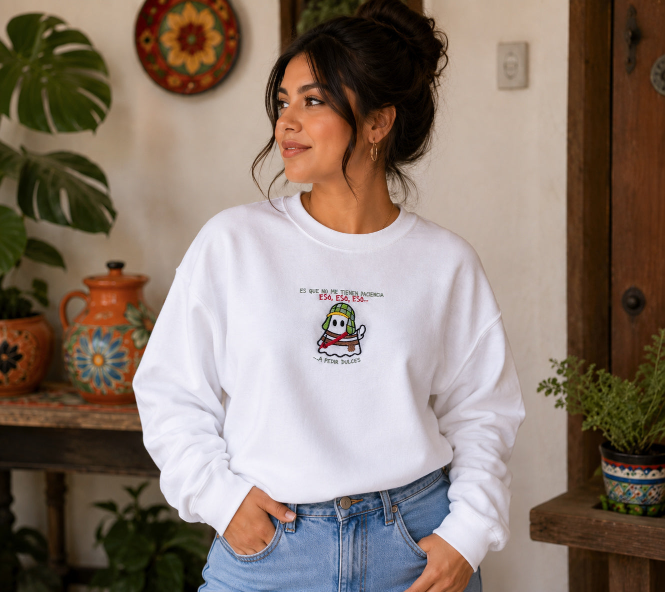 Ghost Chavo y Colorado Embroidered Apparel