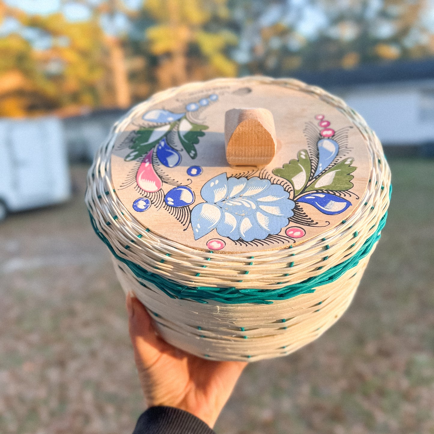 Handwoven Wicker Tortilla Warmer