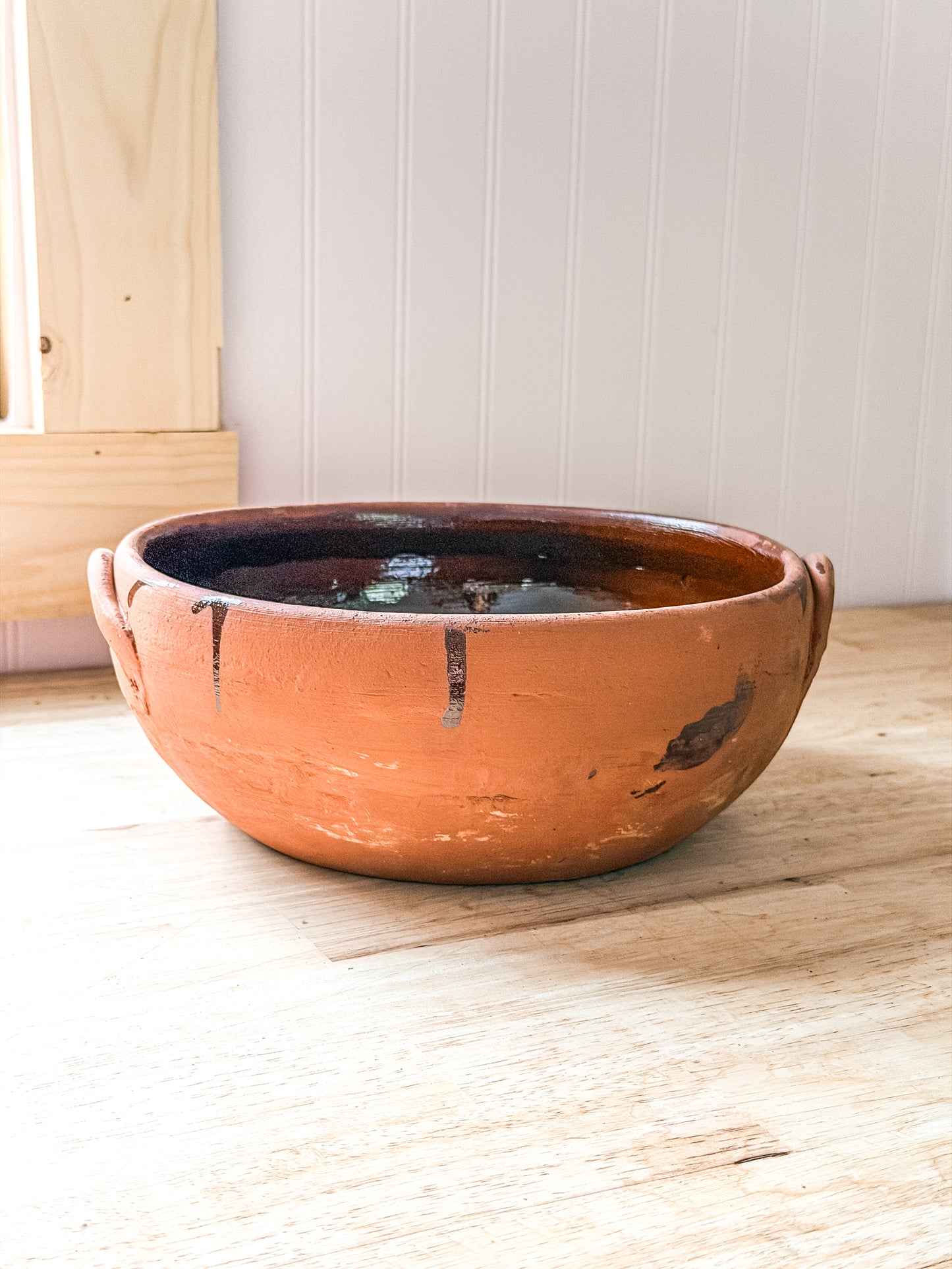 Traditional Mexican Clay Cazuela (Sin Tapa)