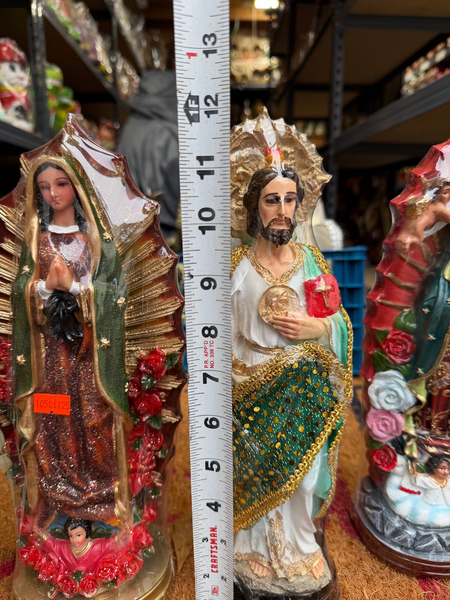 San Judas 12in Decor Statue