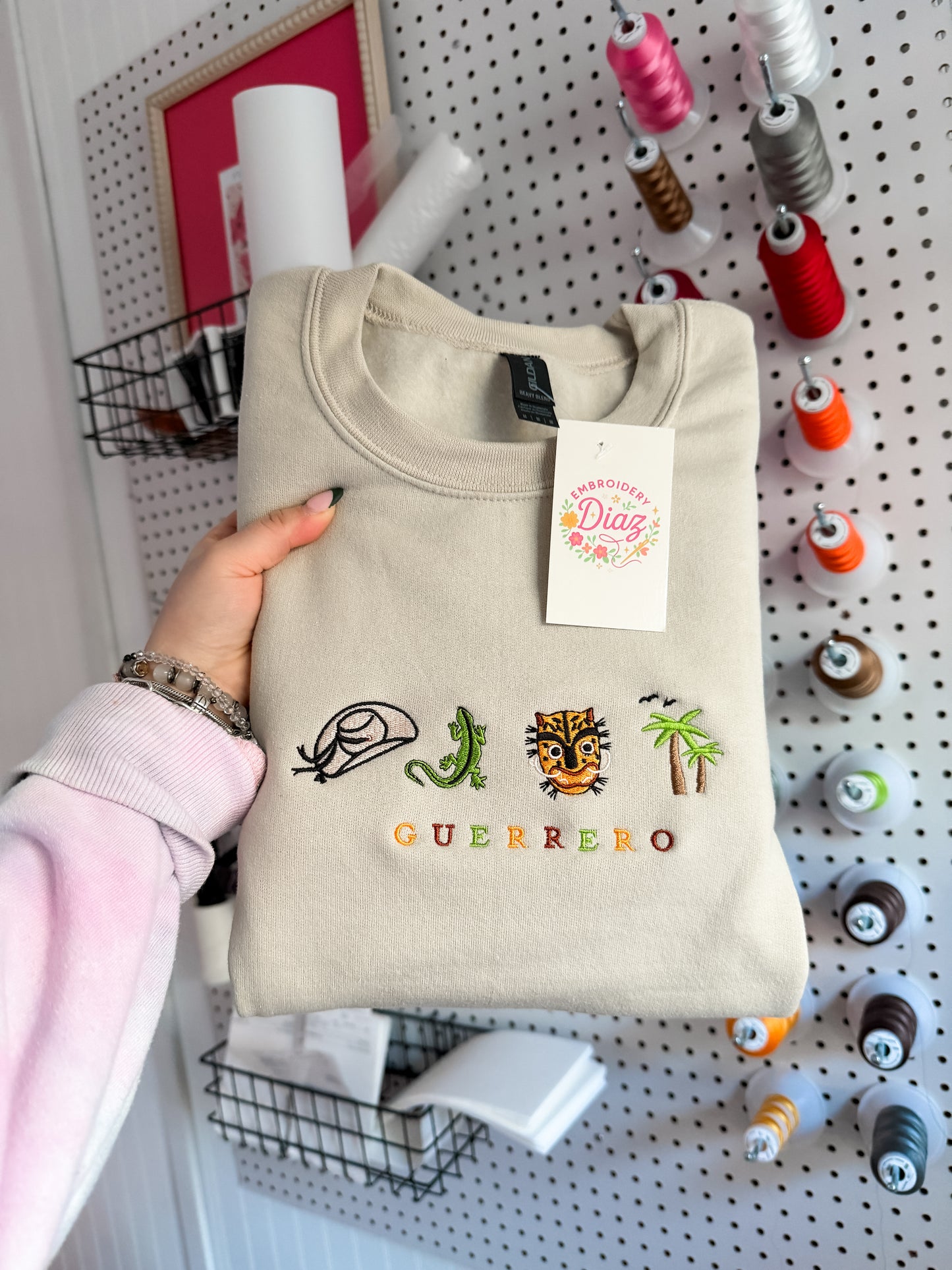 Guerrero Embroidered Apparel