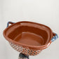 Squared Traditional Pottery Pot