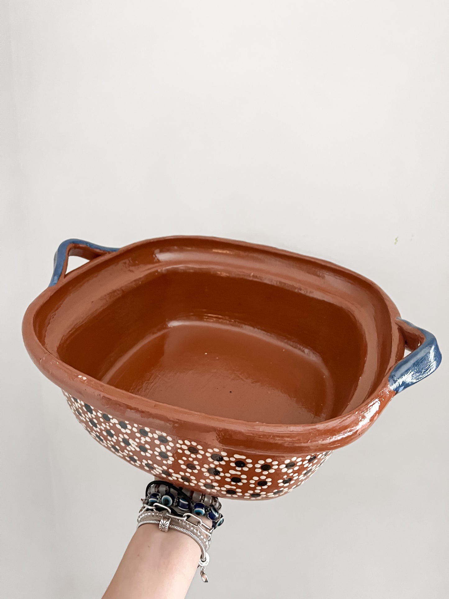 Squared Traditional Pottery Pot
