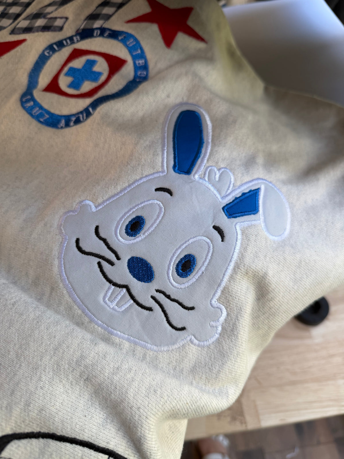 Cruz Azul 1927 Vintage-Inspired Embroidery Soccer Sweater