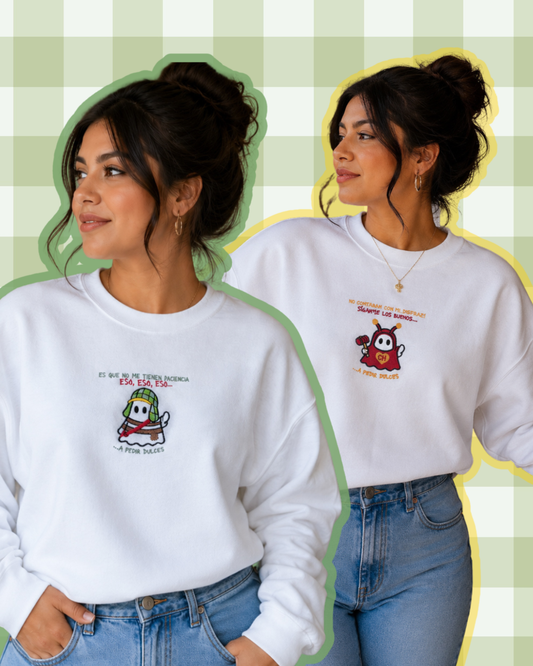 Ghost Chavo y Colorado Embroidered Apparel