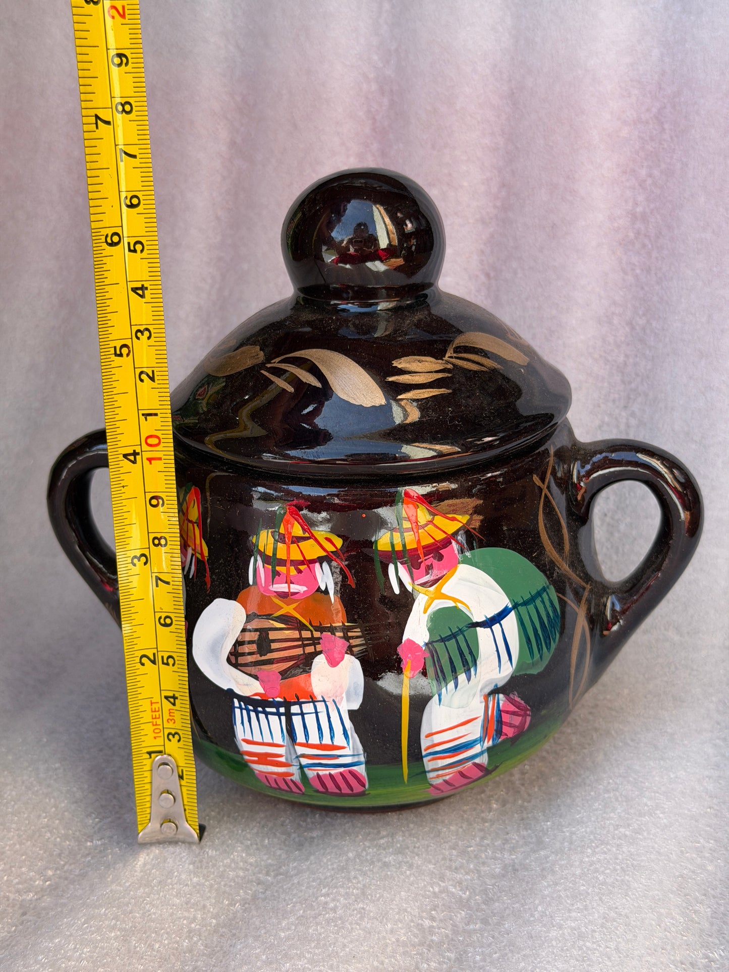 Mexican Michoacan Sugar & Creamer Set