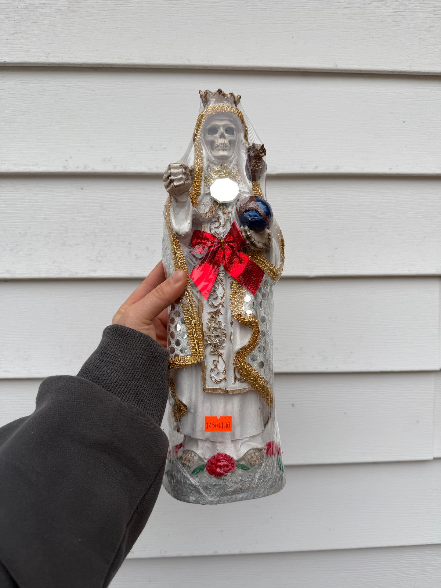 Santa Muerte 13.5in Decor Statue