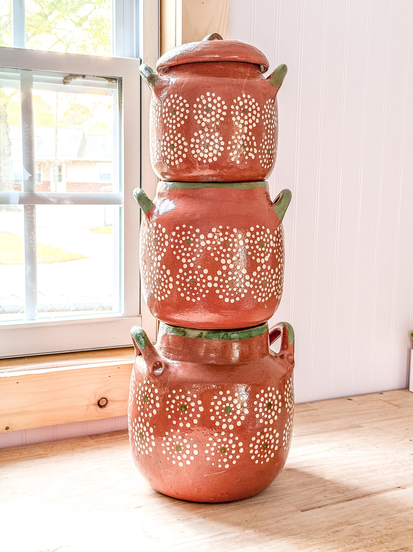 Mexican Barro Bean Pot Sin Plomo