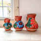 Mexican Barro Floral Pitcher