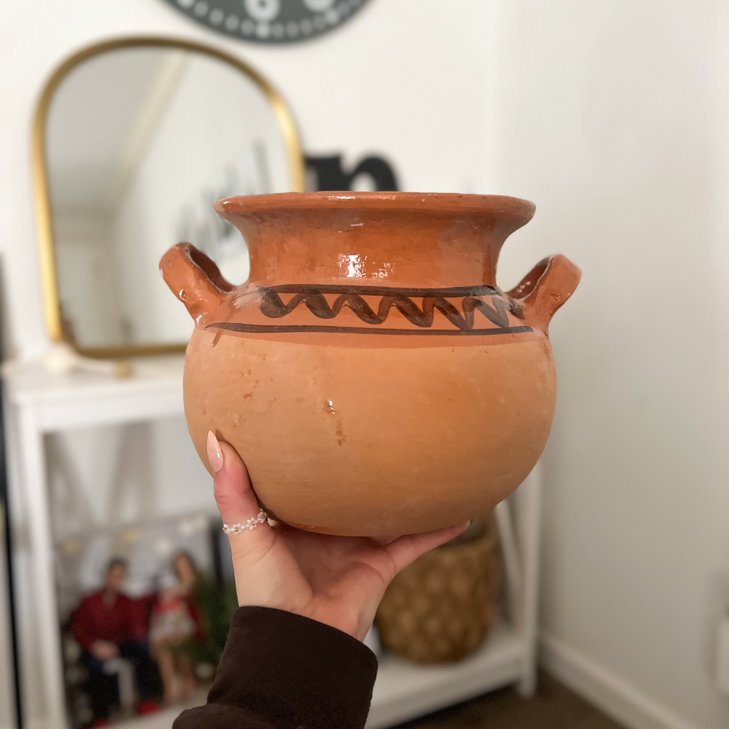 Mexican Traditional Colorado Pot – Artesania Diaz