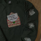 Querida Navidad Applique Embroidery Sweater