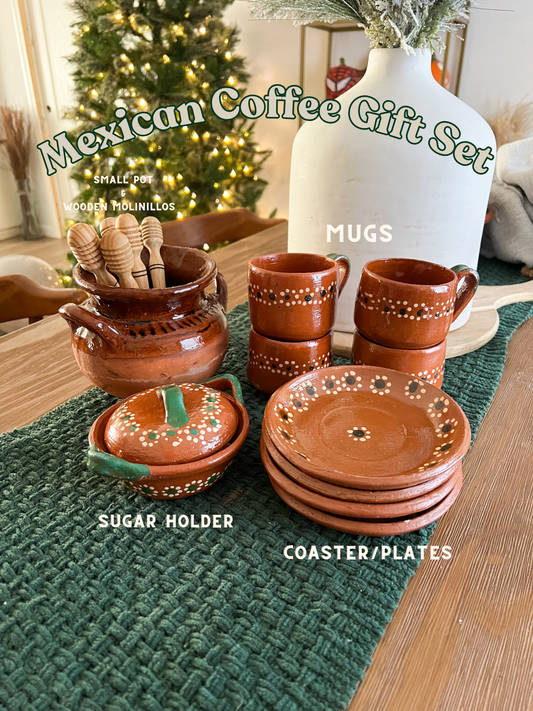 Mexican coffee gift set | Juego cafe de olla