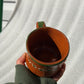 Traditional Green Trim Barro Mug