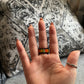 Glass Bead Huichol stretch ring