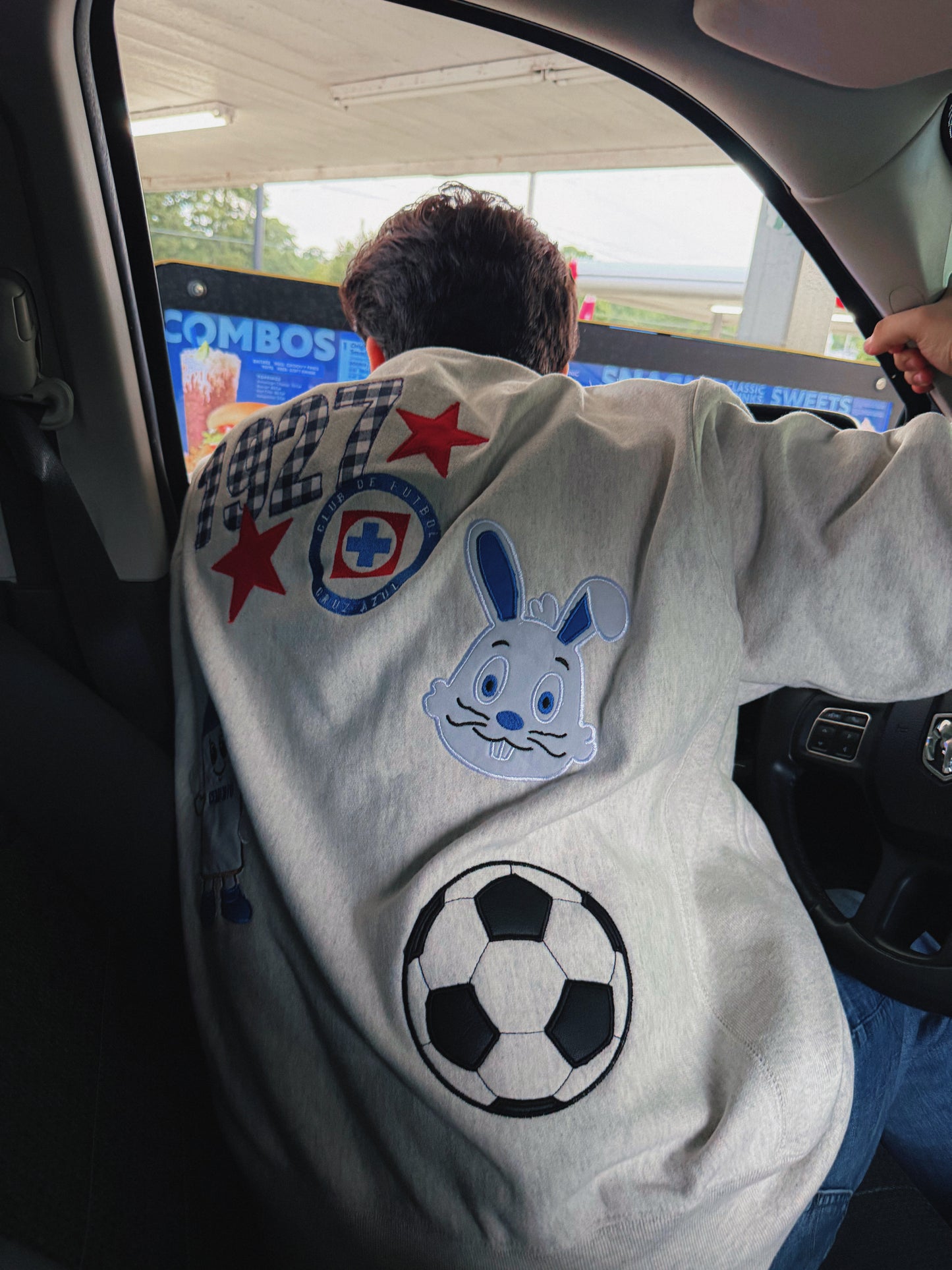 Cruz Azul 1927 Vintage-Inspired Embroidery Soccer Sweater