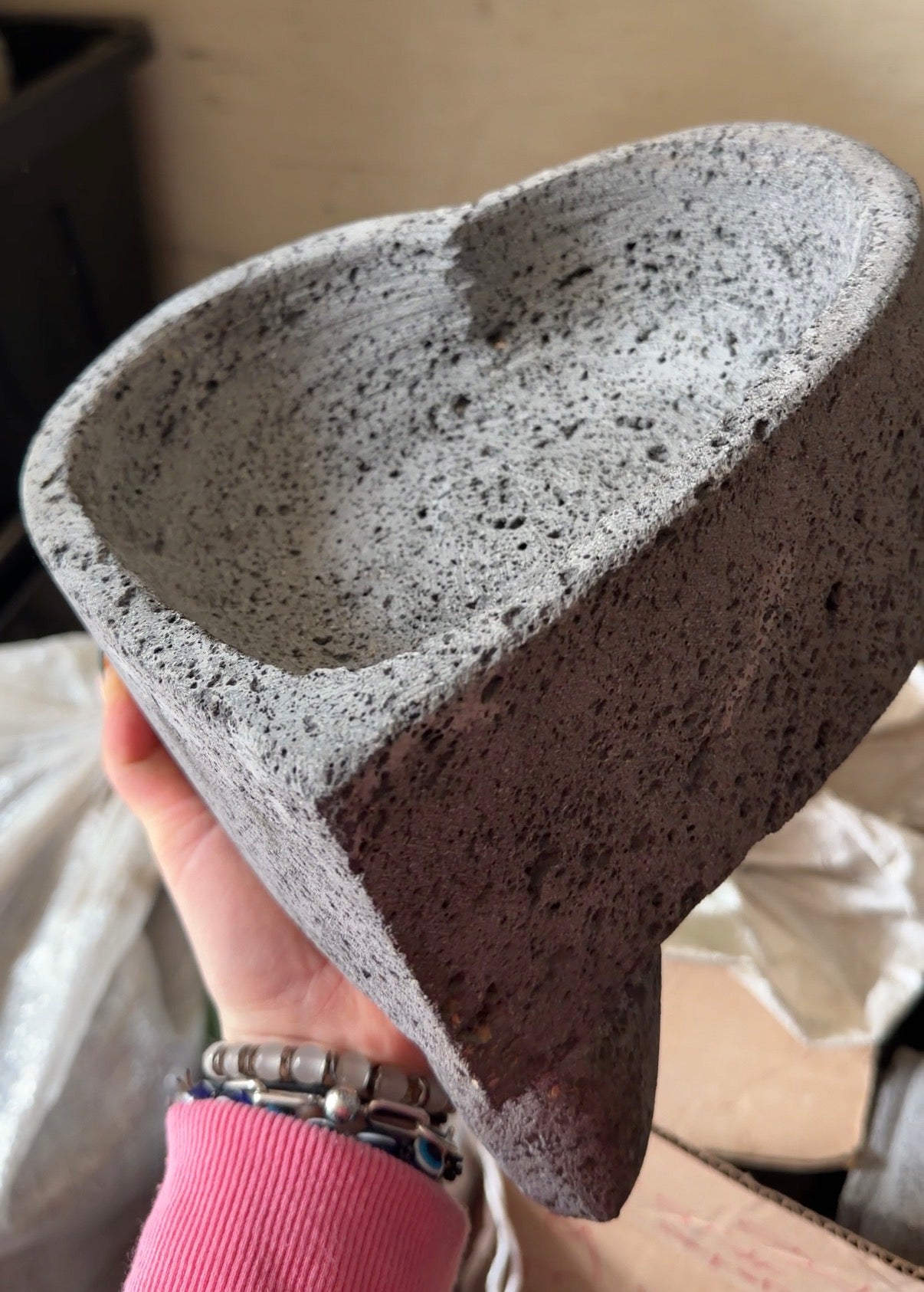 Original Heart Molcajete 100% Volcanic