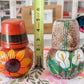 Small Hand Painted Cantaro with Cup
