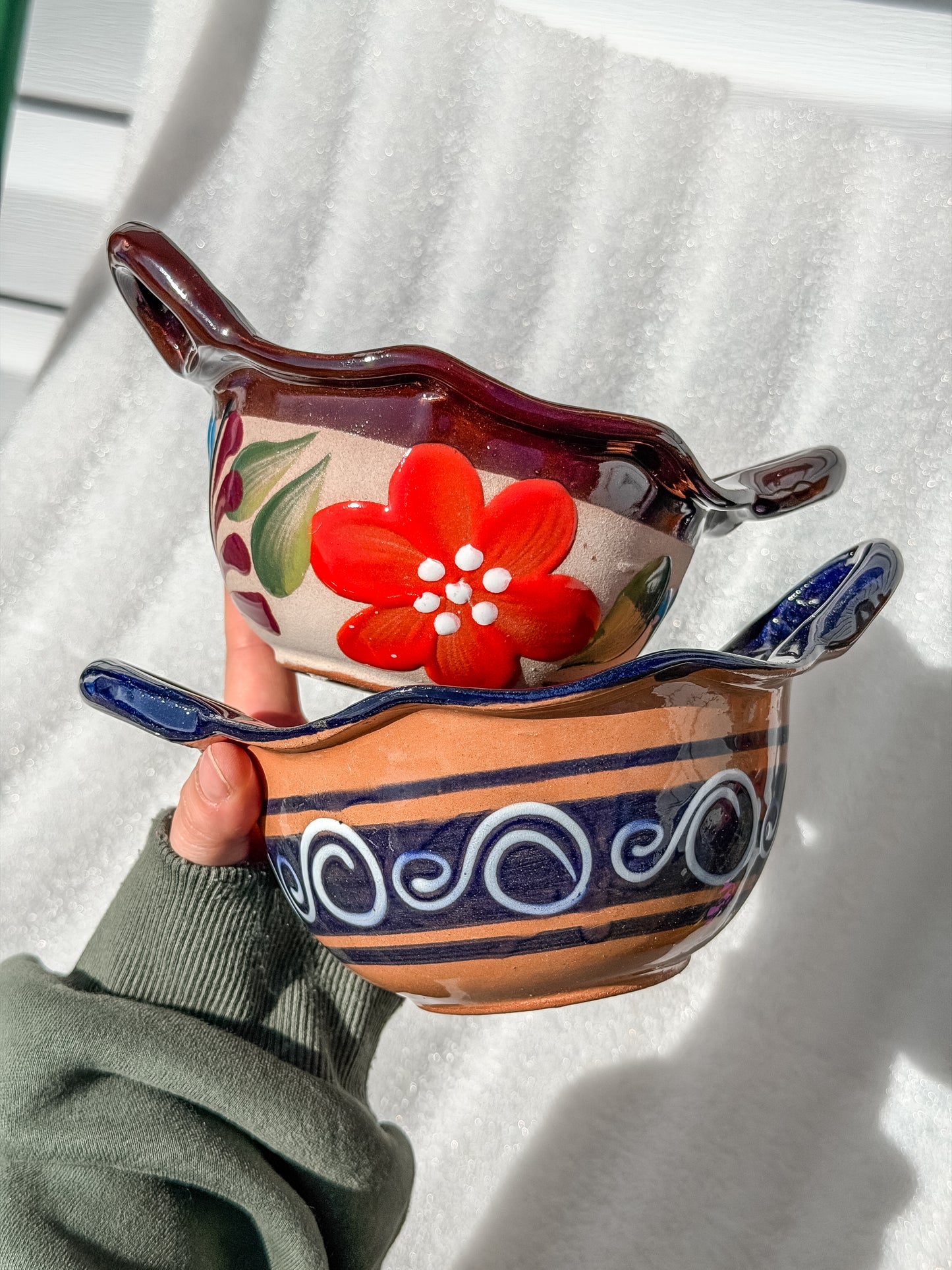 Mexican Barro Small Serving Bowl