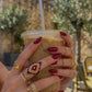 Glass Bead Huichol stretch ring