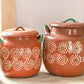 Mexican Barro Bean Pot Sin Plomo