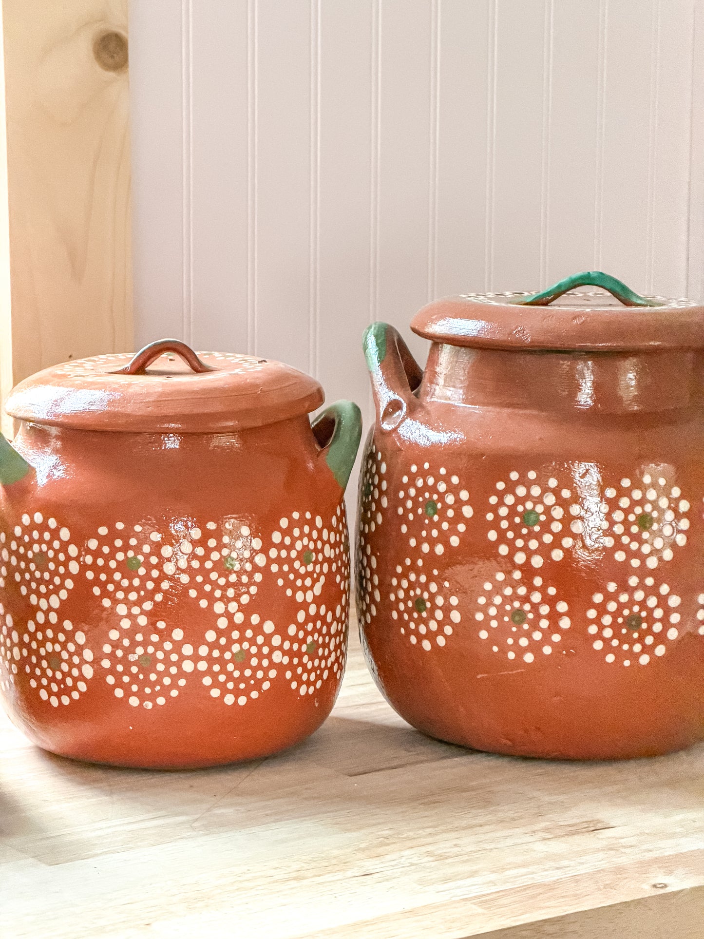 Mexican Barro Bean Pot Sin Plomo