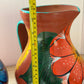 Mexican Barro Floral Pitcher