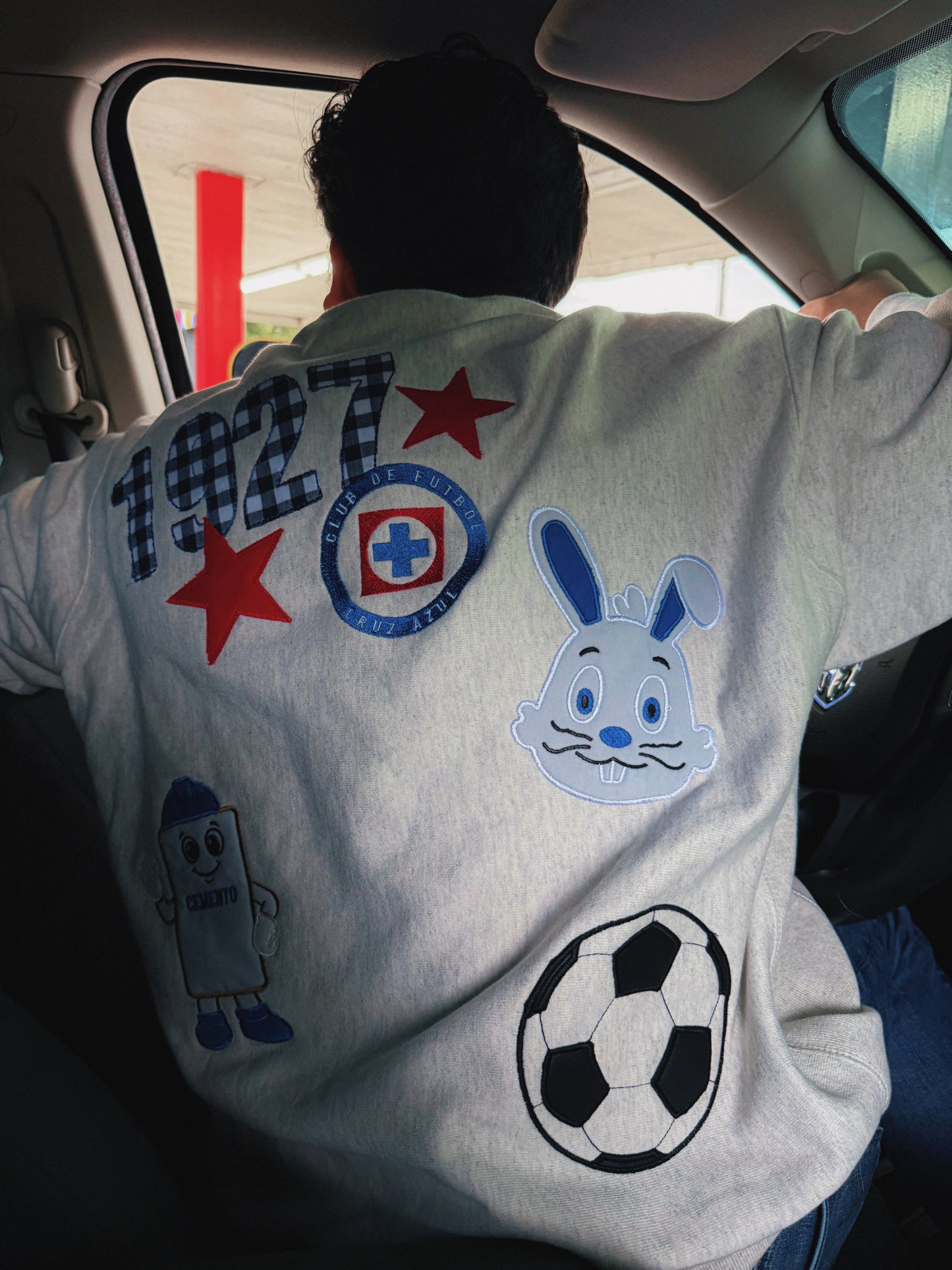 Cruz Azul 1927 Vintage-Inspired Embroidery Soccer Sweater