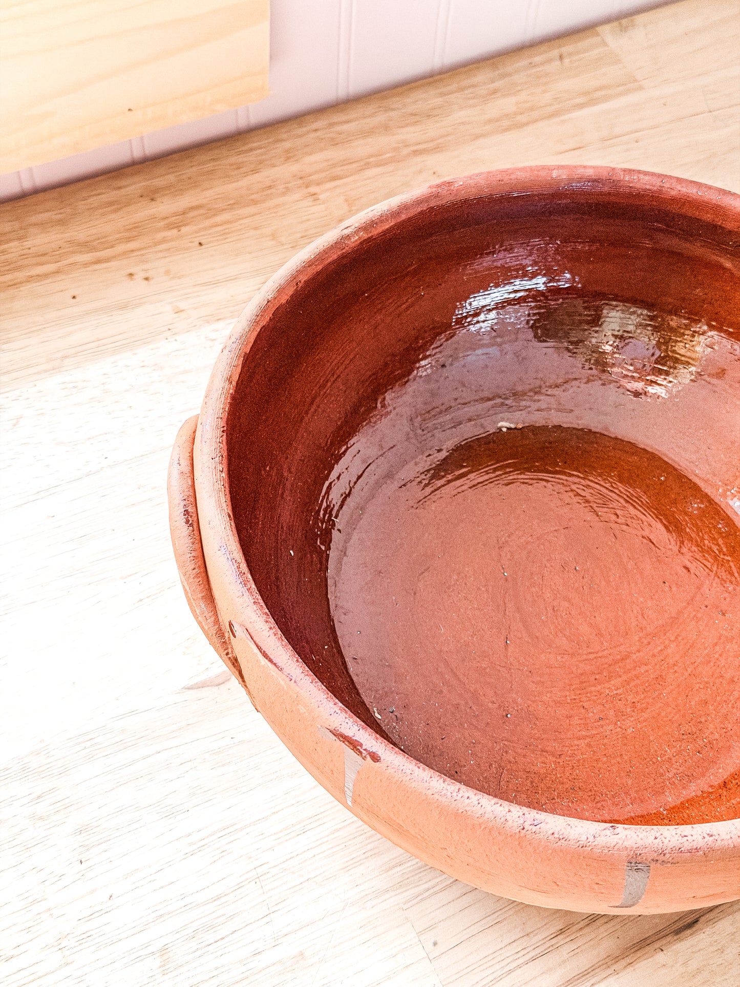 Traditional Mexican Clay Cazuela (Sin Tapa)