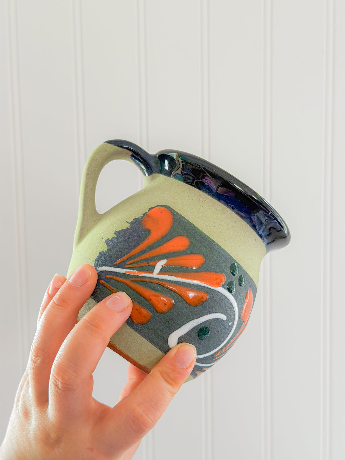 Halloween Theme Engobe Barro Mug